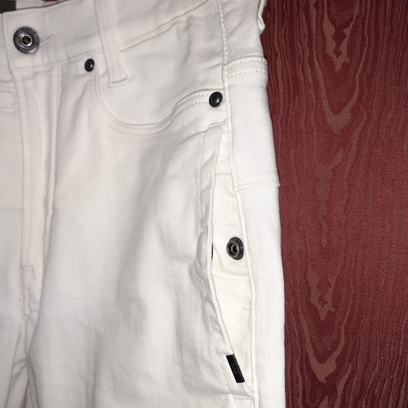 NWT G STARR RAW D-STAQ 3D SLIM WHITE WOMEN'S JEANS SIZE 28/30 SUPER STRETCH - Picture 9 of 16